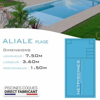 vignette piscine coque Aliale plage