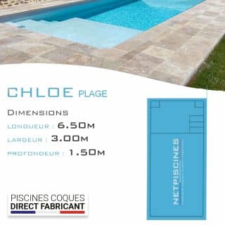 vignette piscine coque Chloe plage